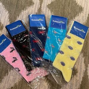 Men's Fun Patterned Socks Set